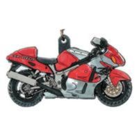 Sleutelhanger Suzuki GSXR1300&apos;00/02 Rood