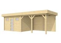 Blokhut Kievit 400x300 cm + luifel 400 cm