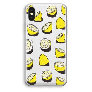 When Life Gives You Lemons...: iPhone X Transparant Hoesje