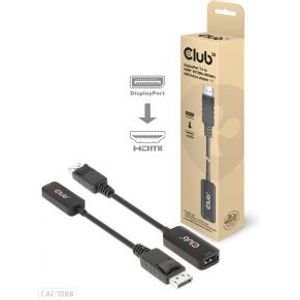 CLUB3D DisplayPort1.4 to HDMI 4K120Hz/8K60Hz HDR Active adapter M/F