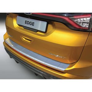 Bumper beschermer passend voor Ford Edge 6/2016- 'Ribbed' Zwart GRRBP965