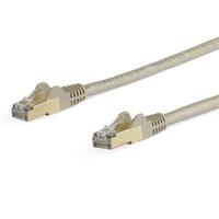 .com 10m CAT6A Ethernet Cable, 10 Gigabit Shielded Snagless RJ45 100W PoE Patch Cord, CAT 6A 10GbE STP Network Cable w/Strain Relief, Grey, Fluke Tested/UL Certified Wiring/TIA - Category 6A - 26AWG (6ASPAT10MGR) - Verbindingskabel - RJ-45 (M) naar RJ-45 (...