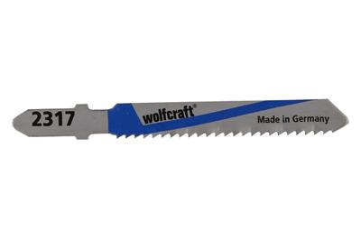 wolfcraft GmbH 2367000 decoupeerzaag-, figuurzaag- & reciprozaagblad Decoupeerzaagblad Snelstaal (HSS) 5 stuk(s)