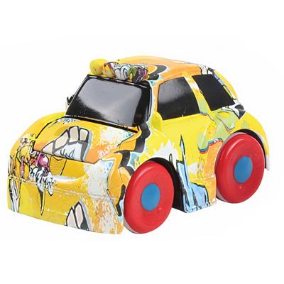 Luna Speelgoedauto Junior 9 Cm Geel