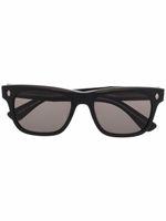 Garrett Leight lunettes de soleil teintées à monture carrée - Noir