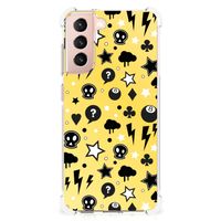 Extreme Case Samsung Galaxy S21 FE Punk Geel