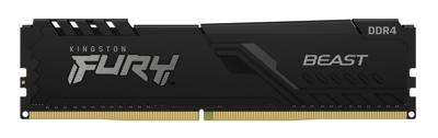 Kingston FURY Beast Werkgeheugenmodule voor PC DDR4 8 GB 1 x 8 GB Non-ECC 3200 MHz 288-pins DIMM CL16 KF432C16BB/8