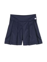 Il Gufo short en coton à pinces - Bleu