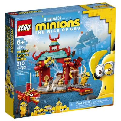 LEGO Minions: The Rise of Gru Minions kungfugevecht 75550
