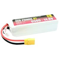 Red Power LiPo accupack 14.8 V 6500 mAh 35 C Softcase XT90 - thumbnail