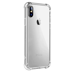 iPhone X/XS Schokbestendig TPU-hoesje - transparant