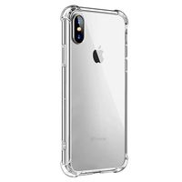 iPhone X/XS Schokbestendig TPU-hoesje - transparant - thumbnail