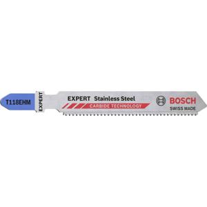 Bosch Accessories 2608900562 Expert Stainless Steel T 118 EHM decoupeerzaagblad, 3 stuks 3 stuk(s)