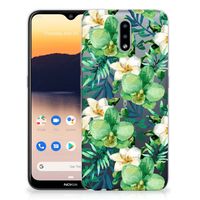 Nokia 2.3 TPU Case Orchidee Groen