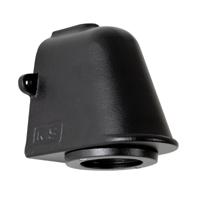 Buitenlamp Offshore Zwart wandlamp met dag en nacht sensor