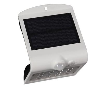 Perel wandlamp led 1,5W 14,5 cm ABS wit/zwart