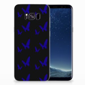 Samsung Galaxy S8 Plus TPU bumper Vlinder Patroon