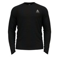 Odlo Run Easy Warm Millennium Element hardloopshirt lange mouw zwart heren L - thumbnail