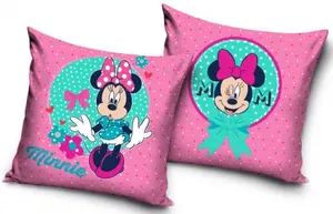 Minnie Mouse sierkussen roze 40 x 40 cm