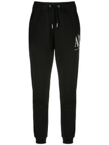 Armani Exchange pantalon de jogging à logo - Noir