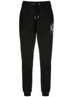 Armani Exchange pantalon de jogging à logo - Noir - thumbnail