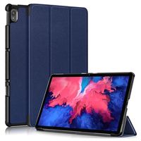 Tri-Fold Series Lenovo Tab P11 Smart Folio Case - Blauw - thumbnail