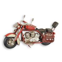 A TIN MODEL OF A MOTORCYCLE