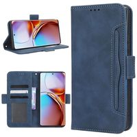 Motorola Edge 40 Pro/Edge+ (2023) Cardholder Series Portemonnee Hoesje - Blauw - thumbnail