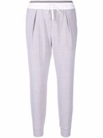 Lorena Antoniazzi pantalon de jogging court - Gris - thumbnail