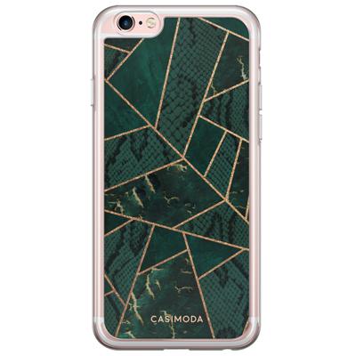 iPhone 6/6s siliconen hoesje - Abstract groen iPhone 6/6s siliconen hoesje - Abstract groen