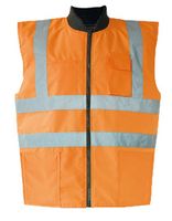 Korntex KX803 Hi-Viz Reversible Bodywarmer EN ISO 20471 - thumbnail