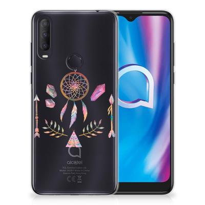 Alcatel 1S (2020) Telefoonhoesje met Naam Boho Dreamcatcher Alcatel 1S (2020) Telefoonhoesje met Naam Boho Dreamcatcher