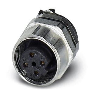 Phoenix Contact 1542648 Sensor/actuator inbouwconnector M12 Aantal polen (sensoren): 4 Bus, inbouw 60 stuk(s)