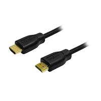 LogiLink HDMI, 15m HDMI kabel HDMI Type A (Standaard) Zwart
