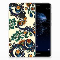 Siliconen Hoesje Huawei P10 Lite Barok Flower - thumbnail