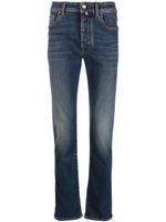 Jacob Cohën jean skinny à patch logo - Bleu - thumbnail