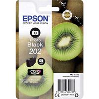 Epson Originele 202 inkt Kiwi (XP-6000, XP-6005, XP-6100, XP-6105), zwart