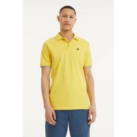 Twinlife regular fit polo met contrastbies minion yellow
