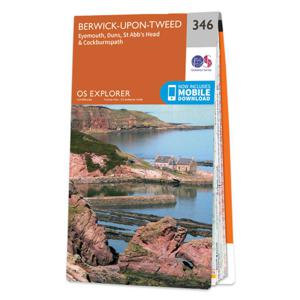 Wandelkaart - Topografische kaart 346 OS Explorer Map Berwick-upon-Twe