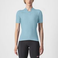 Castelli Anima 3 fietsshirt korte mouw lichtblauw dames S - thumbnail