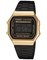 Casio Horloge A168WEGB-1BEF, Zwart, één maat