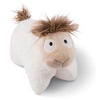 Nici knuffelkussen Baby Floffi junior 34,5 cm polyester beige