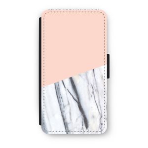 A touch of peach: iPhone X Flip Hoesje