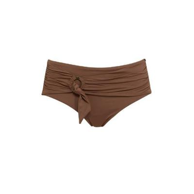 Seafolly bikinibroekje met strikceintuur bruin Seafolly bikinibroekje met strikceintuur bruin