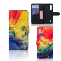 Hoesje Xiaomi Mi 9 Lite Watercolor Dark - thumbnail