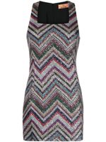 Missoni robe sans manches à motif zigzag - Multicolore