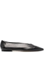 Aeyde ballerines Betty en cuir - Noir - thumbnail