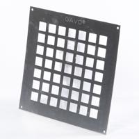 Vent.plaat gavo 25x25 2525gvpa