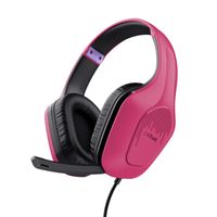 Trust GXT 415P Zirox Headset Bedraad Hoofdband Gamen Roze