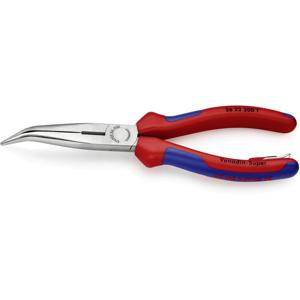 Knipex 26 22 200 T Werkplaats Platte rondbektang 40° gebogen 200 mm